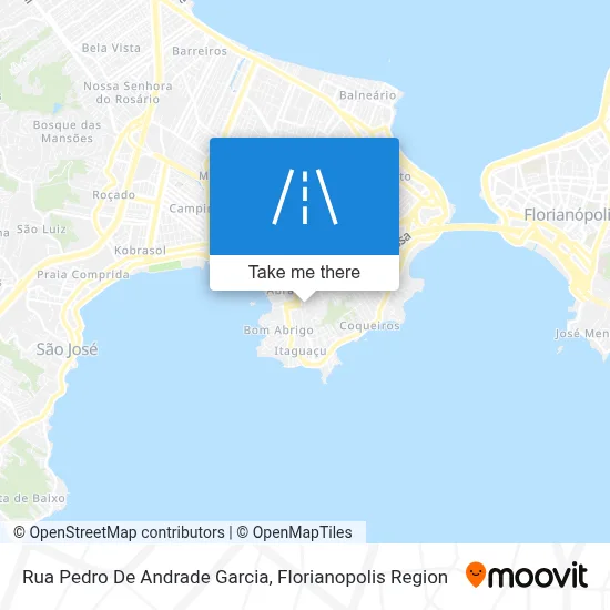 Rua Pedro De Andrade Garcia map