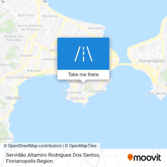 Servidão Altamiro Rodrigues Dos Santos map