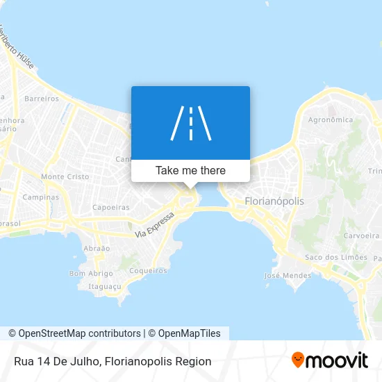Rua 14 De Julho map