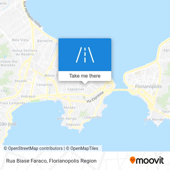 Rua Biase Faraco map