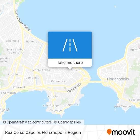 Rua Celso Capella map