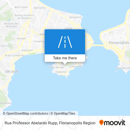 Rua Professor Abelardo Rupp map