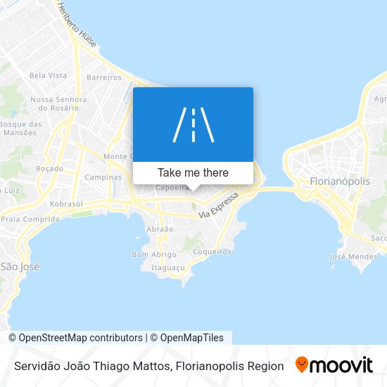 Servidão João Thiago Mattos map