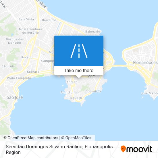 Servidão Domingos Silvano Raulino map