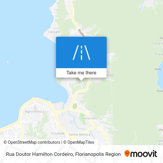 Rua Doutor Hamilton Cordeiro map