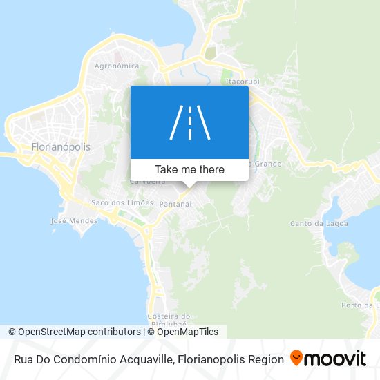 Rua Do Condomínio Acquaville map