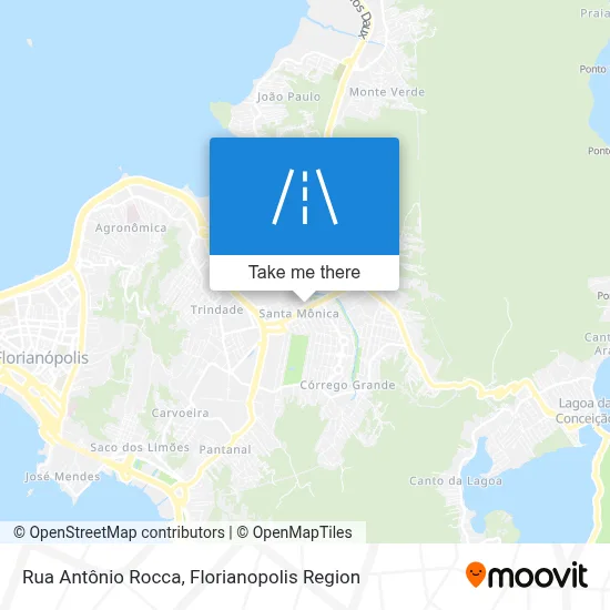 Rua Antônio Rocca map