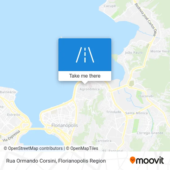 Rua Ormando Corsini map