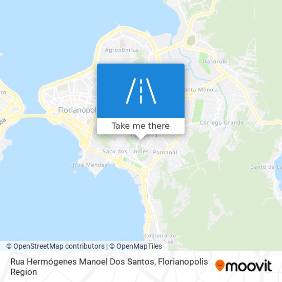 Mapa Rua Hermógenes Manoel Dos Santos