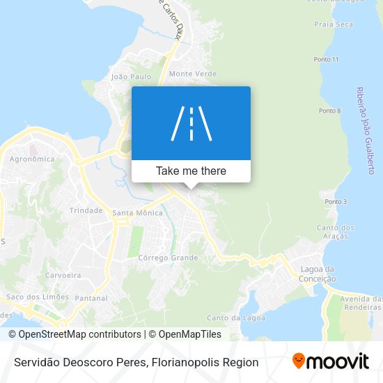 Servidão Deoscoro Peres map