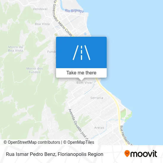 Rua Ismar Pedro Benz map