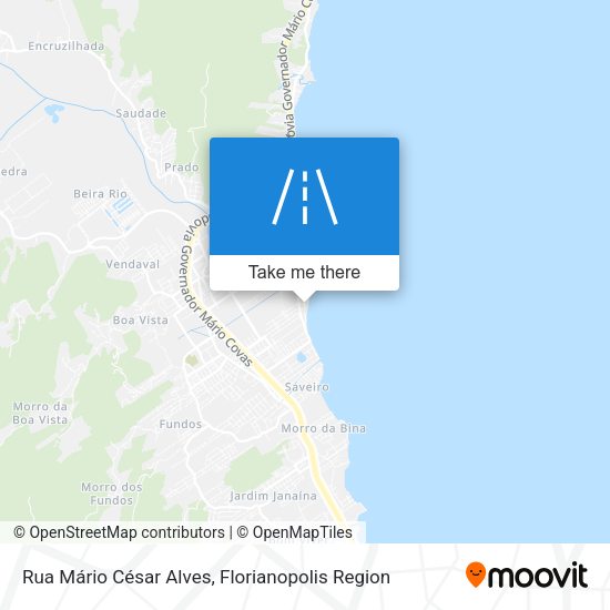 Rua Mário César Alves map