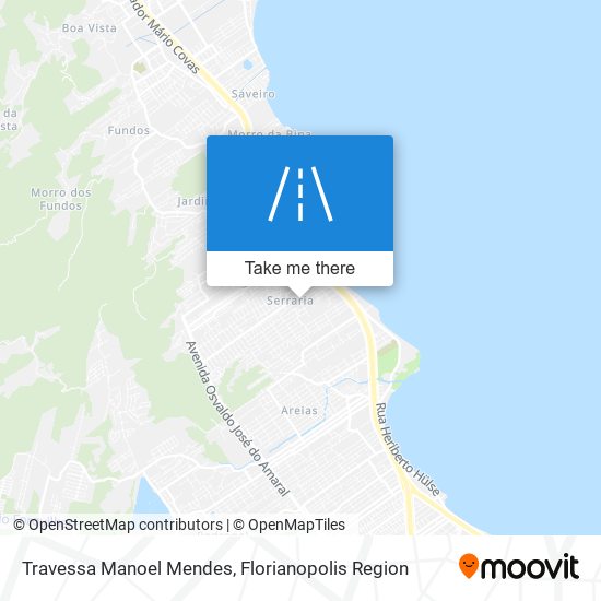 Mapa Travessa Manoel Mendes