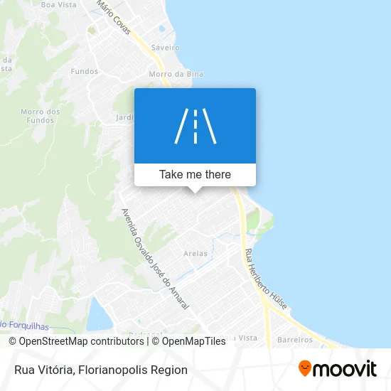 Rua Vitória map