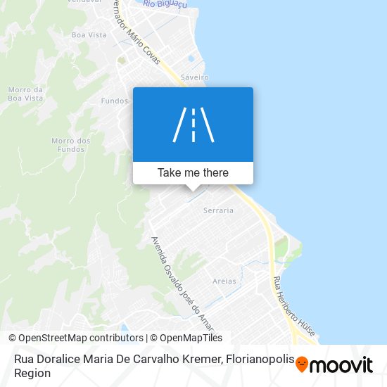 Mapa Rua Doralice Maria De Carvalho Kremer