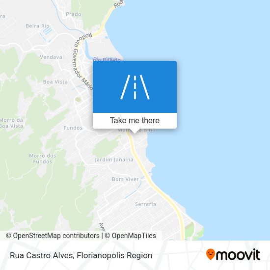 Rua Castro Alves map
