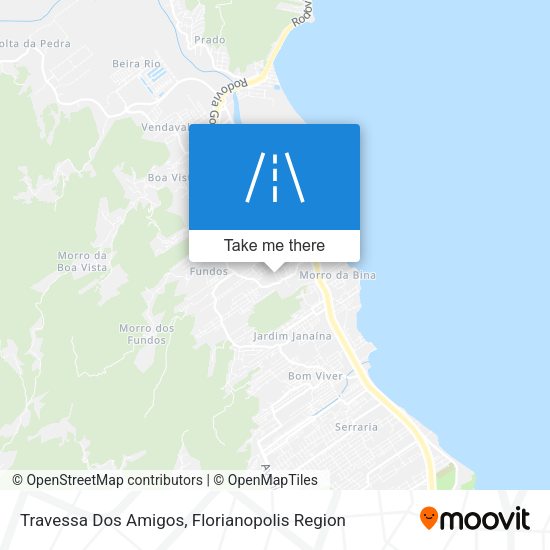 Travessa Dos Amigos map