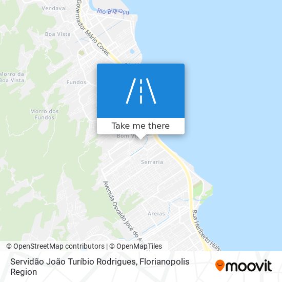 Servidão João Turíbio Rodrigues map