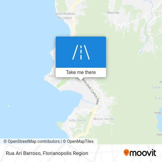 Rua Ari Barroso map