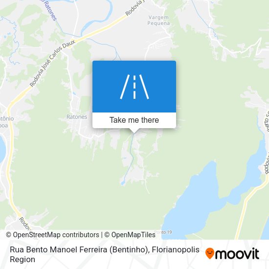 Rua Bento Manoel Ferreira (Bentinho) map