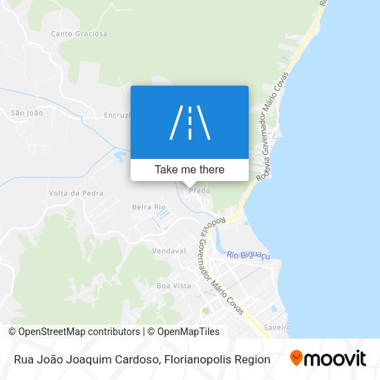 Rua João Joaquim Cardoso map