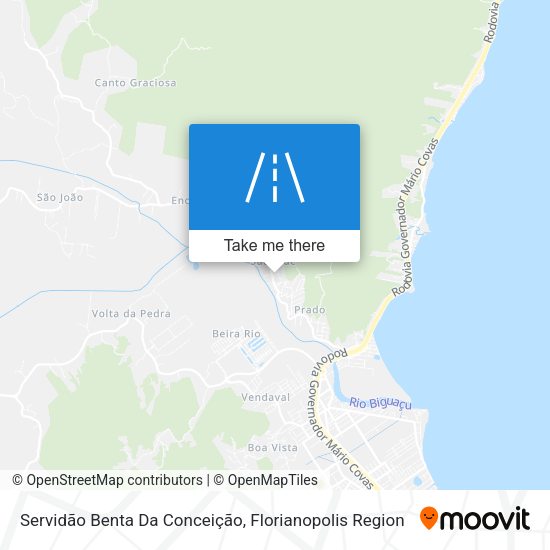 Servidão Benta Da Conceição map