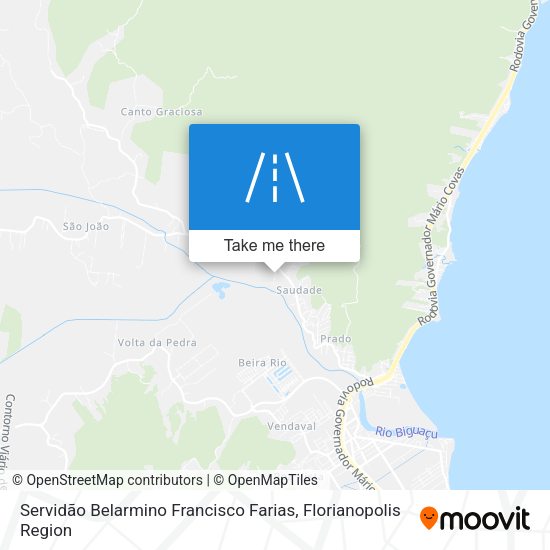 Servidão Belarmino Francisco Farias map