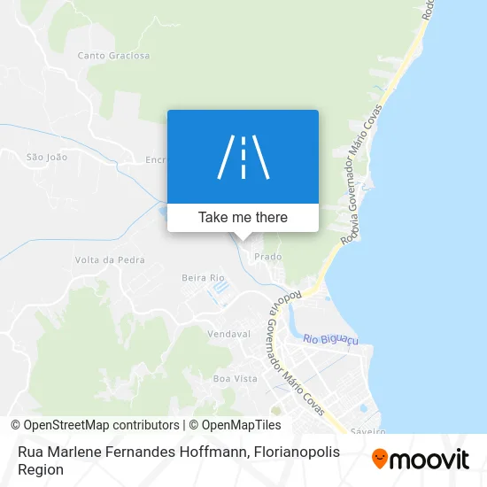 Rua Marlene Fernandes Hoffmann map