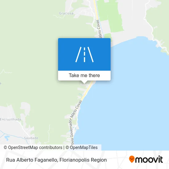 Rua Alberto Faganello map