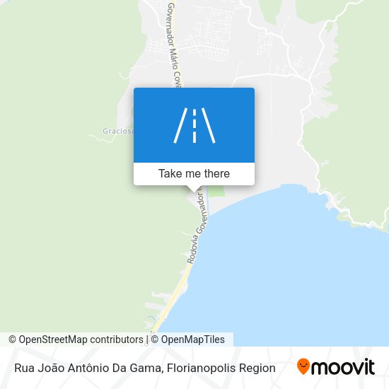 Rua João Antônio Da Gama map