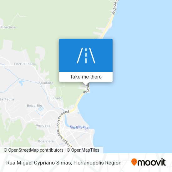 Rua Miguel Cypriano Simas map