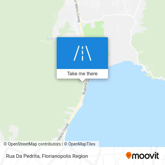 Rua Da Pedrita map