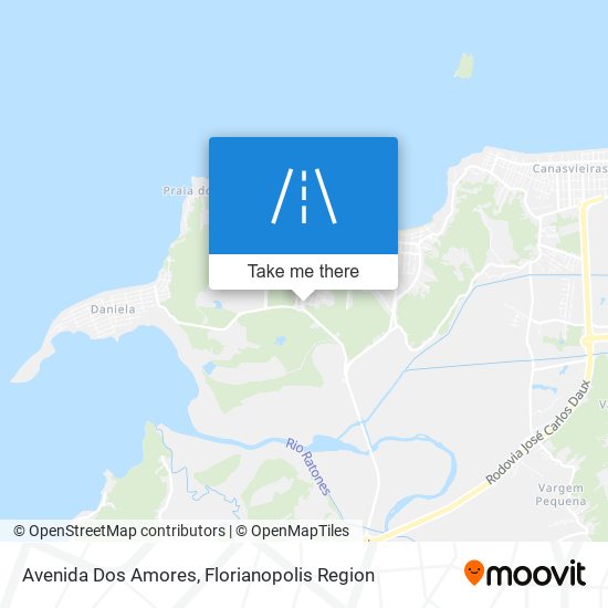 Avenida Dos Amores map