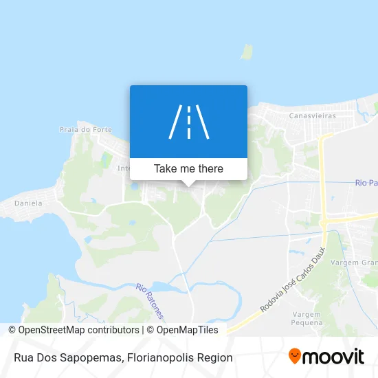 Rua Dos Sapopemas map
