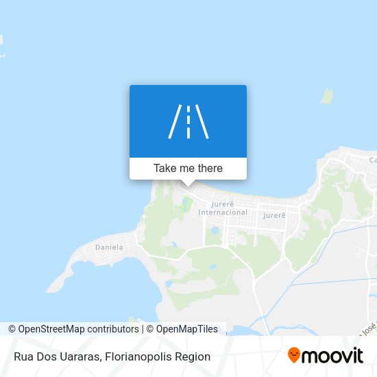 Rua Dos Uararas map