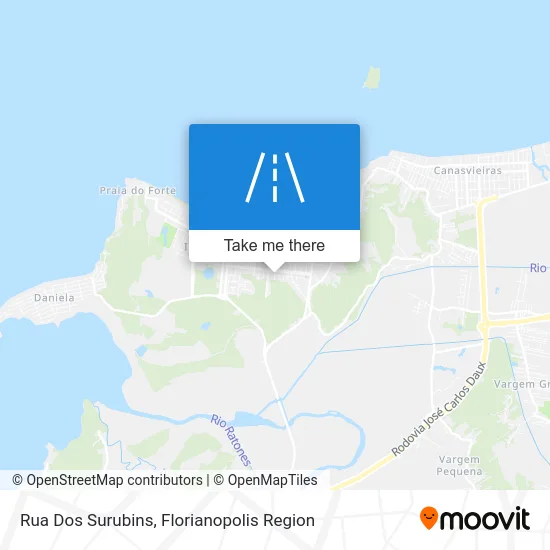 Rua Dos Surubins map