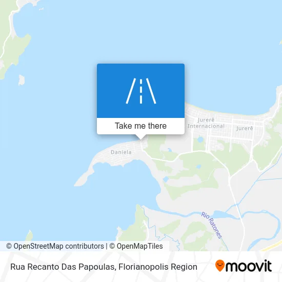 Rua Recanto Das Papoulas map