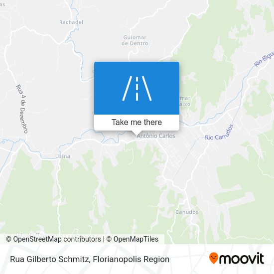 Rua Gilberto Schmitz map