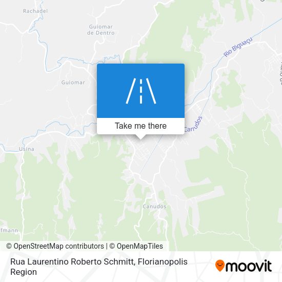 Rua Laurentino Roberto Schmitt map