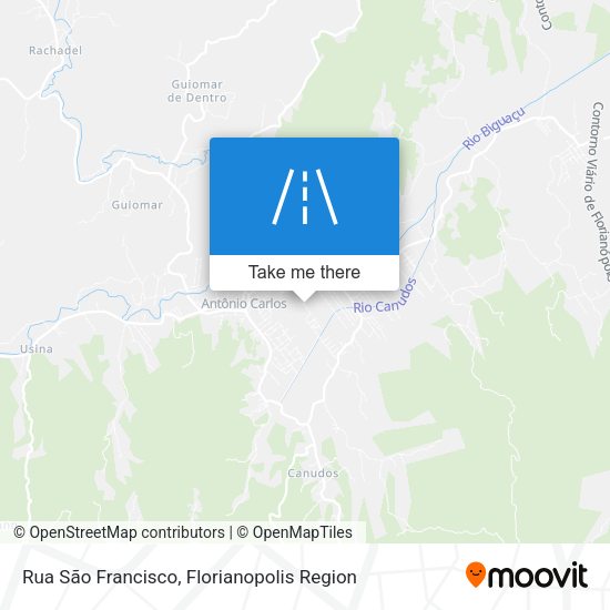 Rua São Francisco map