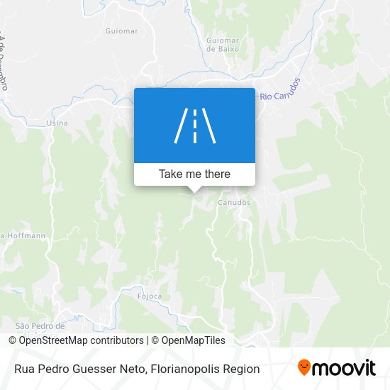 Rua Pedro Guesser Neto map