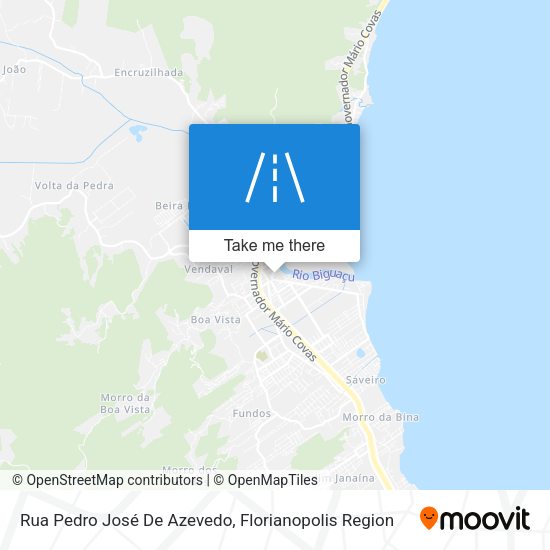 Rua Pedro José De Azevedo map