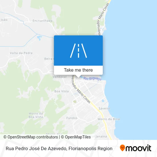Rua Pedro José De Azevedo map
