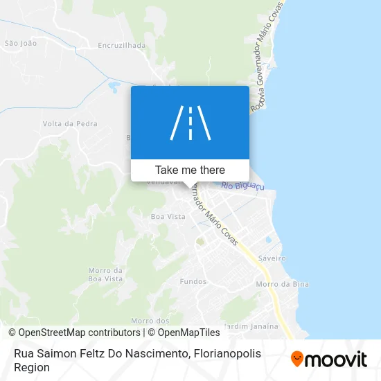 Rua Saimon Feltz Do Nascimento map