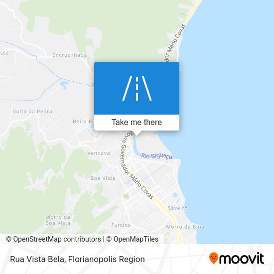 Rua Vista Bela map