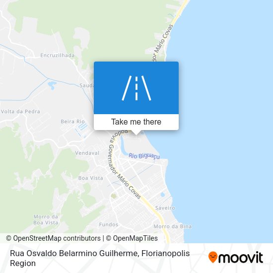 Rua Osvaldo Belarmino Guilherme map
