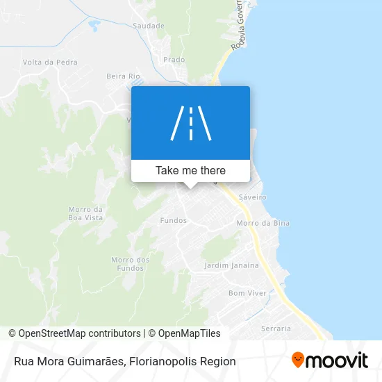 Rua Mora Guimarães map
