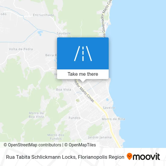 Rua Tabita Schlickmann Locks map