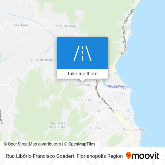 Rua Libório Francisco Goedert map