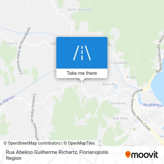 Rua Abelino Guilherme Richartz map